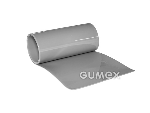 Závesná fólia do brán a priechodov CS-COVER, hrúbka 2mm, šírka 200mm, 72°ShA, PVC, -20°C/+60°C, sivá